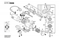 Bosch 0 601 704 742 GWS 14-125 C Angle Grinder 230 V / GB Spare Parts GWS14-125C